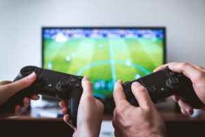 jouer au foot sur playstation