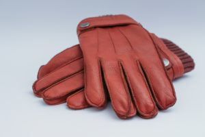 gants-cuir rouges